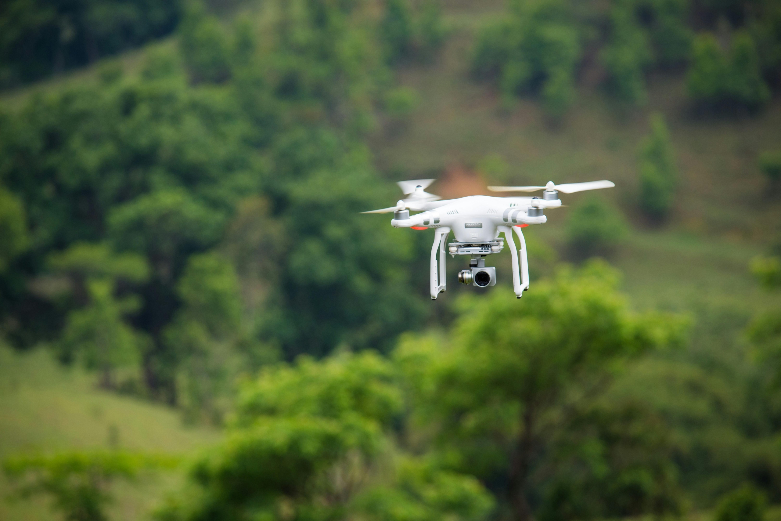 Аэрофотьсъемка с помощью дрона DJI Phantom 4 RTK